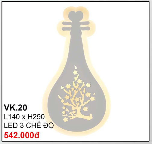 Đèn tường hiện đại VK20
