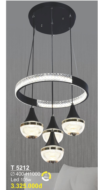 Đèn thả hiện đại T5212