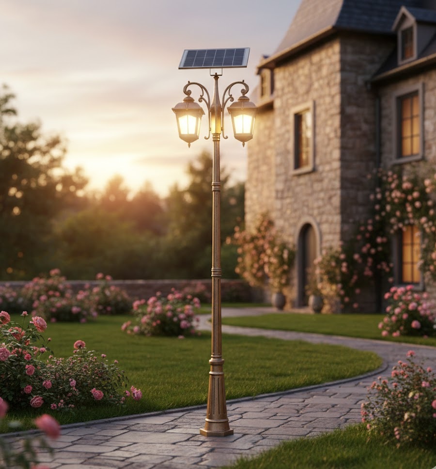 Đèn trụ đứng ZY154