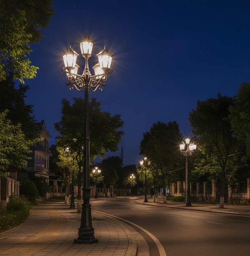 Đèn trụ đứng TRỤ052