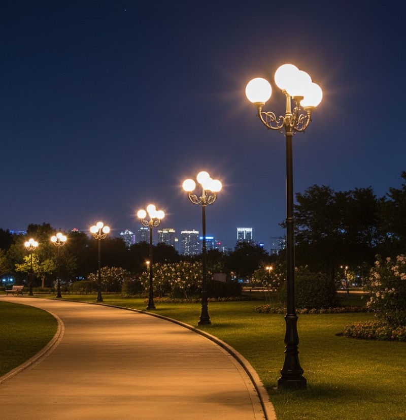 Đèn trụ đứng TRỤ030