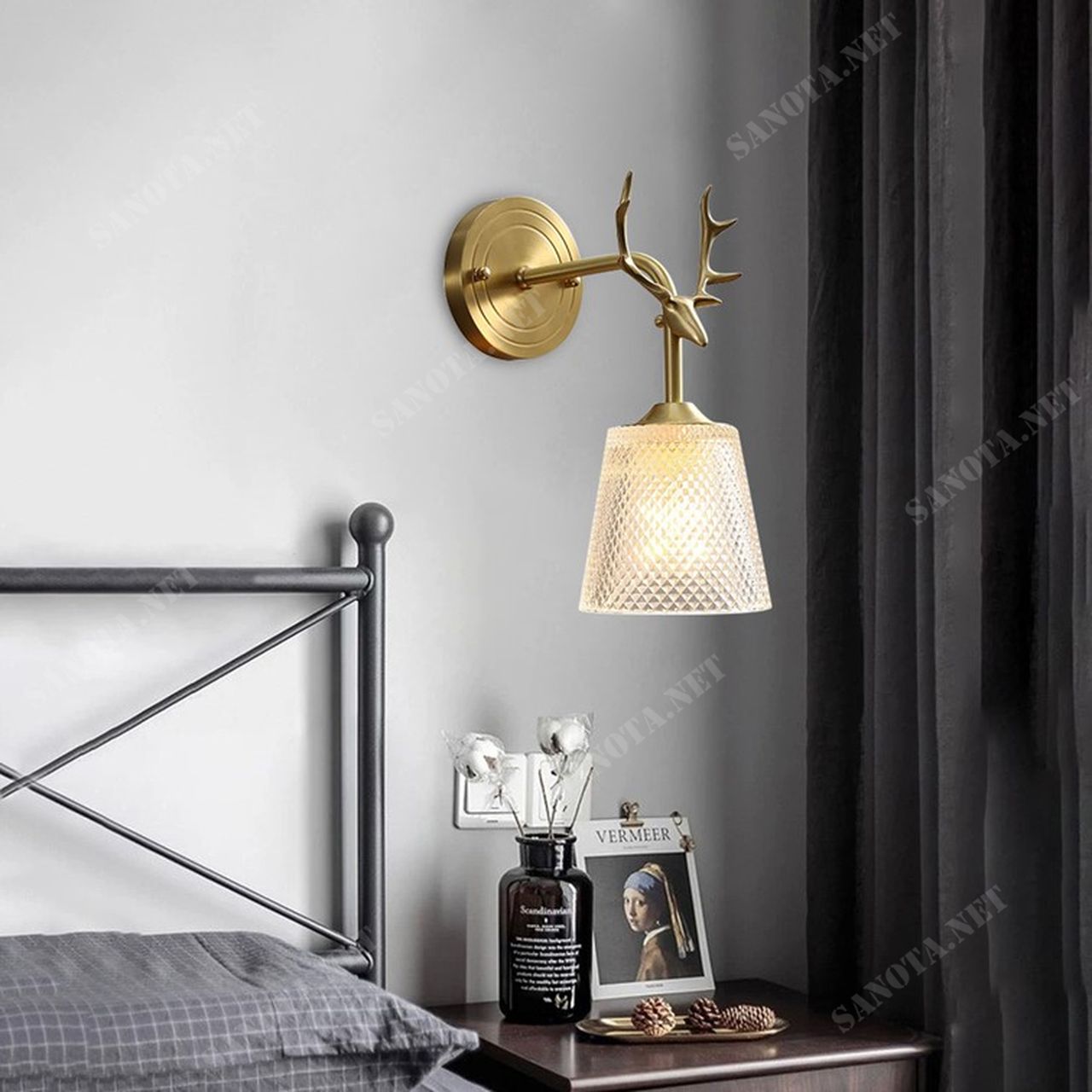 Đèn Tường Sừng Hưu SNT1743