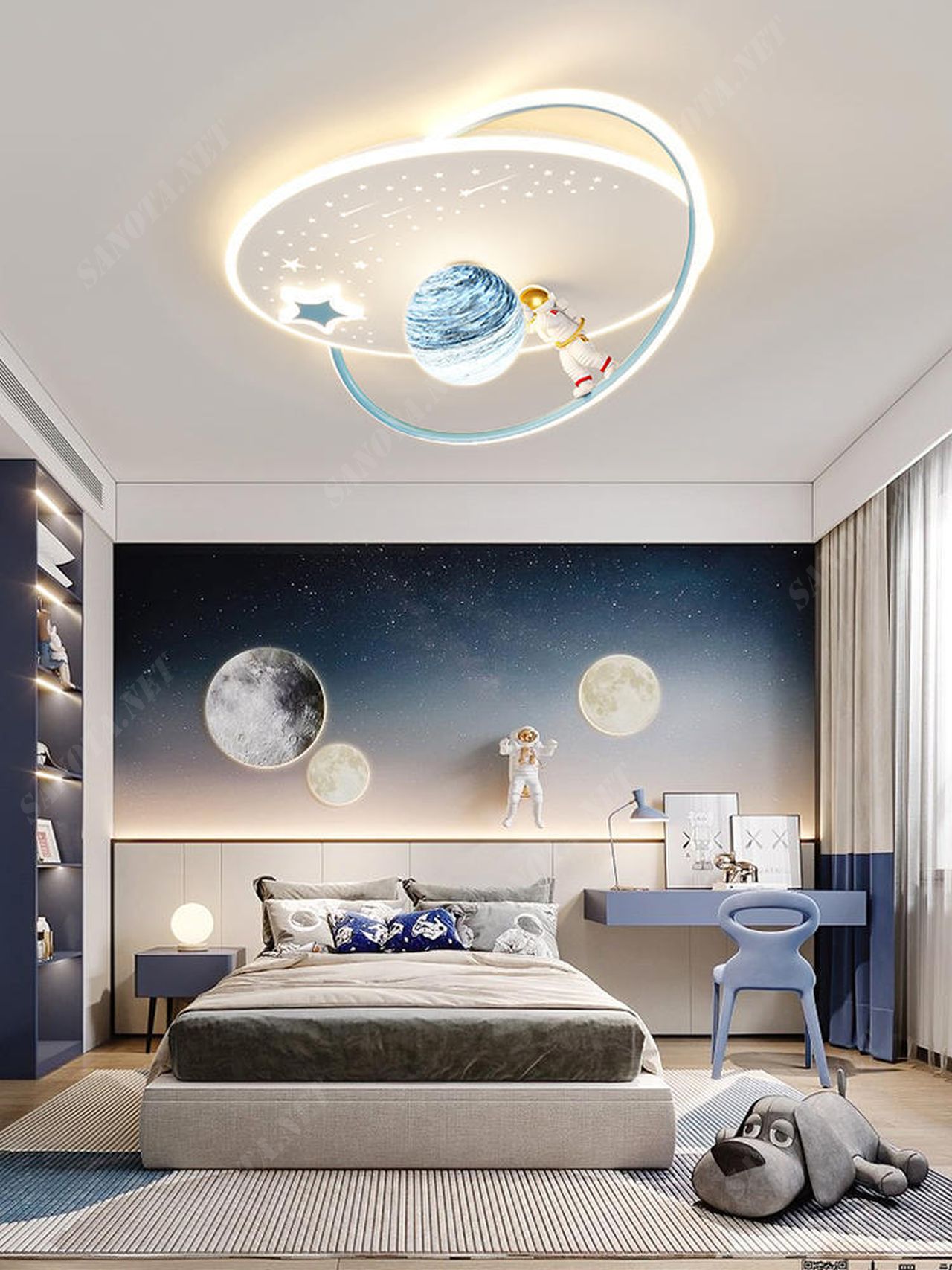 Đèn Ốp Trần Phi Hành Gia Ngoài Vũ Trụ SNT1790 - Ảnh 3