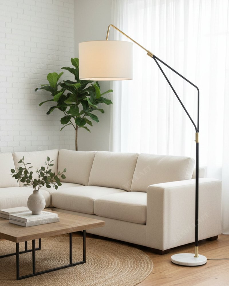 Đèn đứng chao vải trang trí hiện đại SNT2846 - Ảnh 3