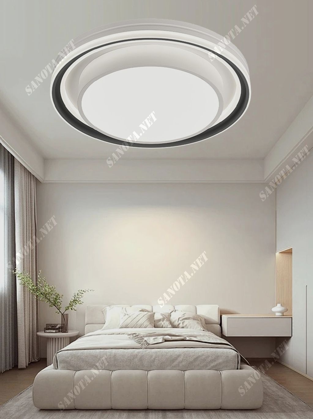 Đèn ốp trần LED phòng khách hiện đại SNT2807 - Ảnh 3