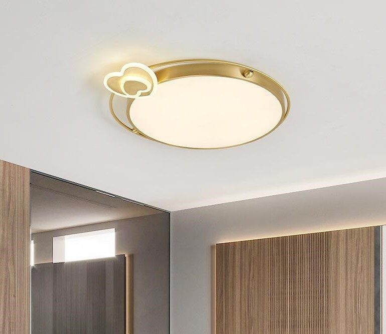 Đèn Ốp Trần LED Hình Trái Tim Hiện Đại SNT3058