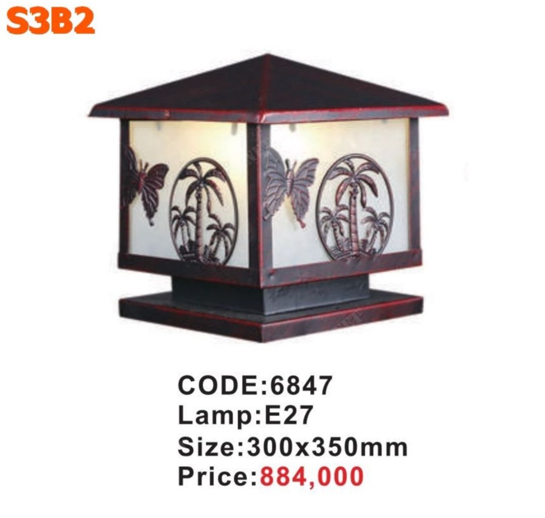 Đèn trụ cổng 6847