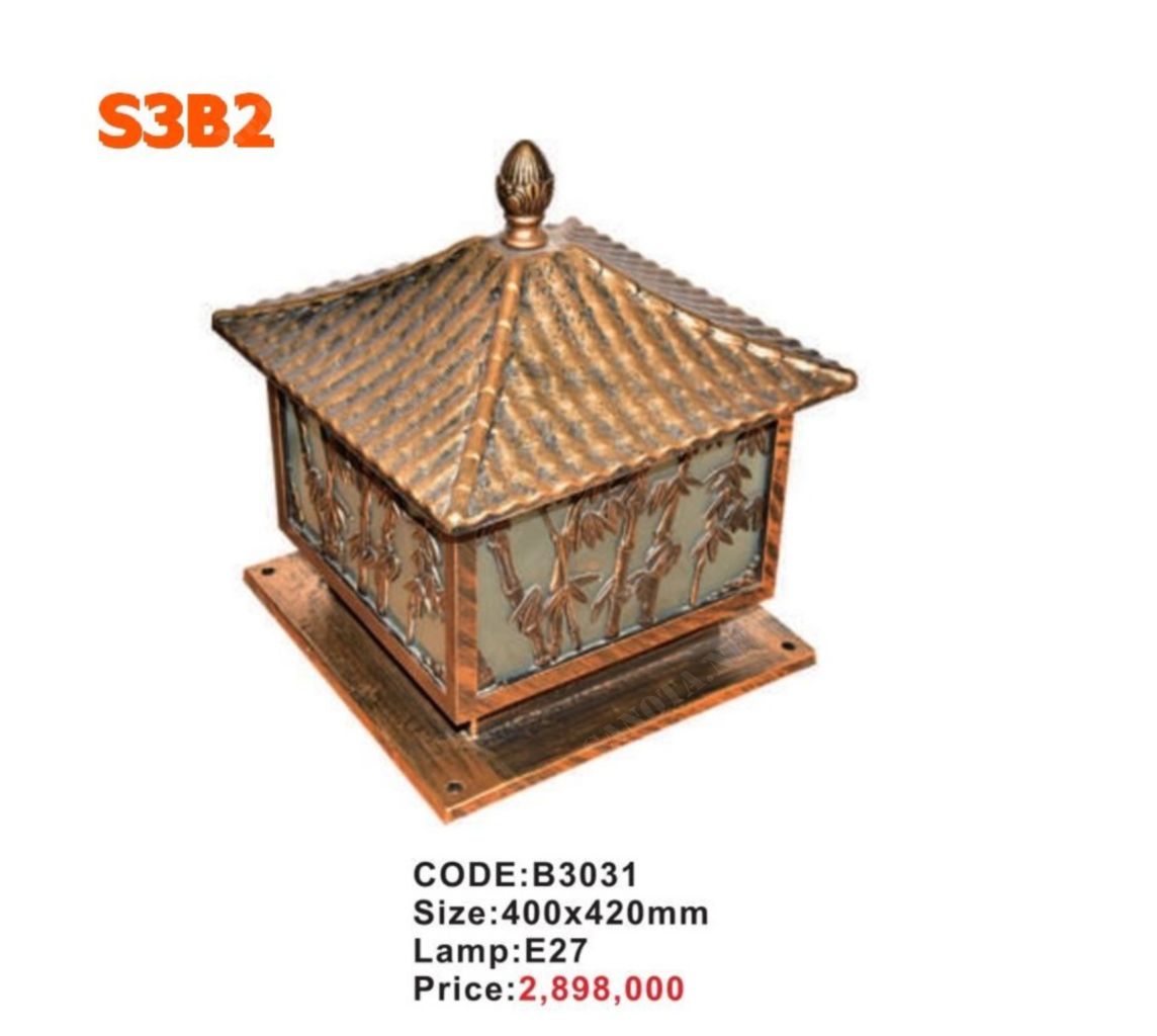 Đèn trụ cổng B3030