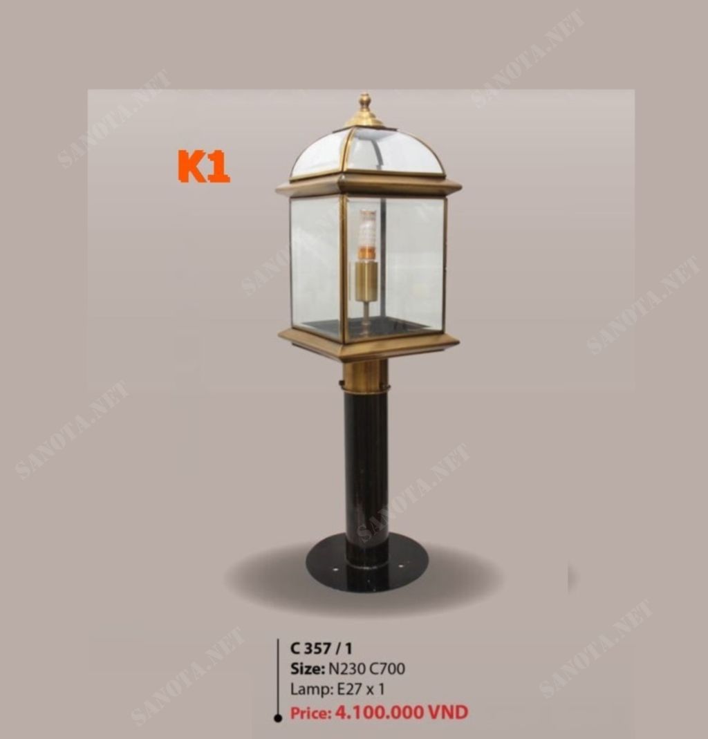 Đèn trụ cổng C357-1
