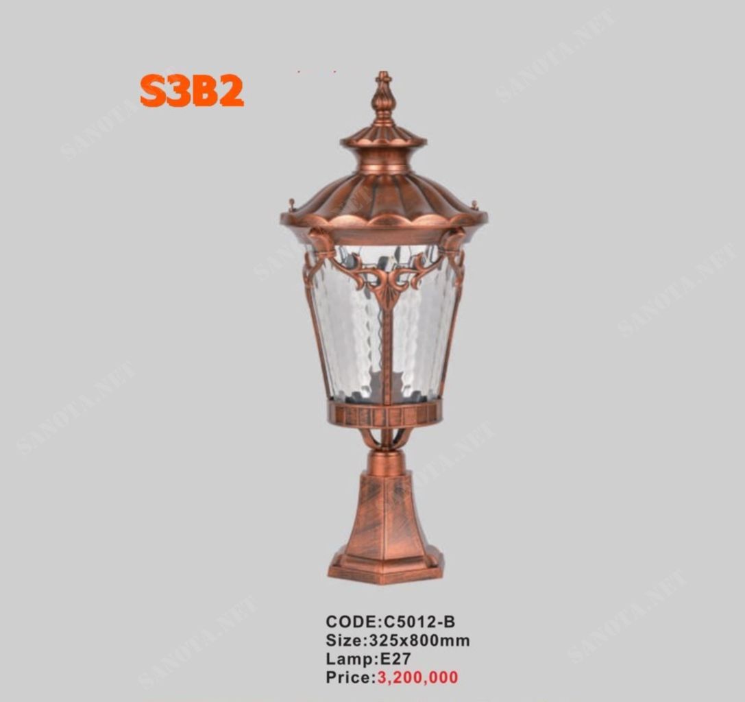 Đèn trụ cổng C5012