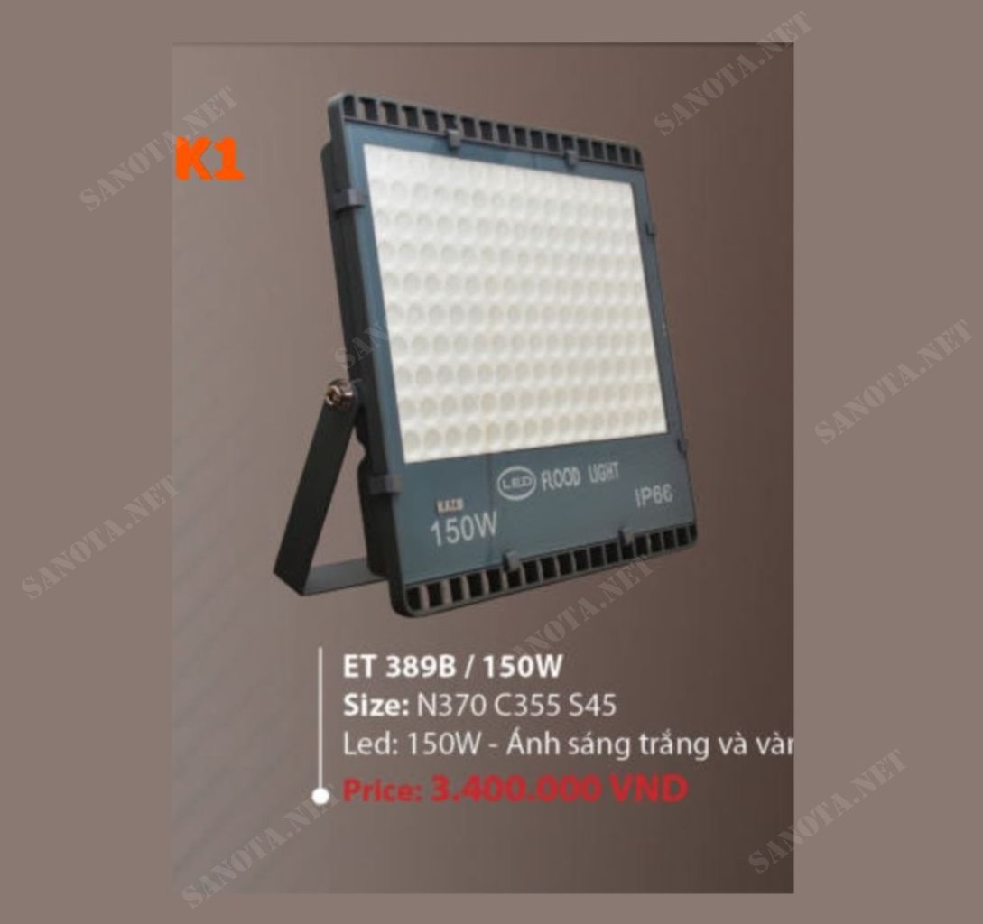 Đèn pha sân vườn ET389B