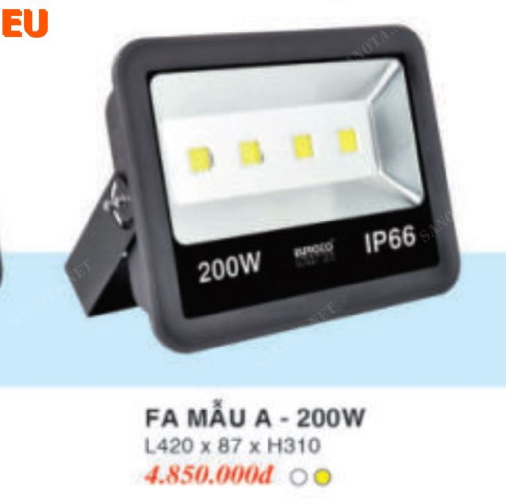 Đèn pha sân vườn FA-MẪU A200W