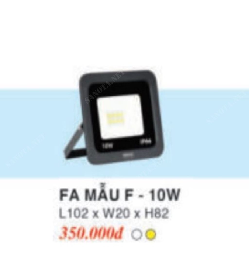 Đèn pha sân vườn FA-MẪU F10W