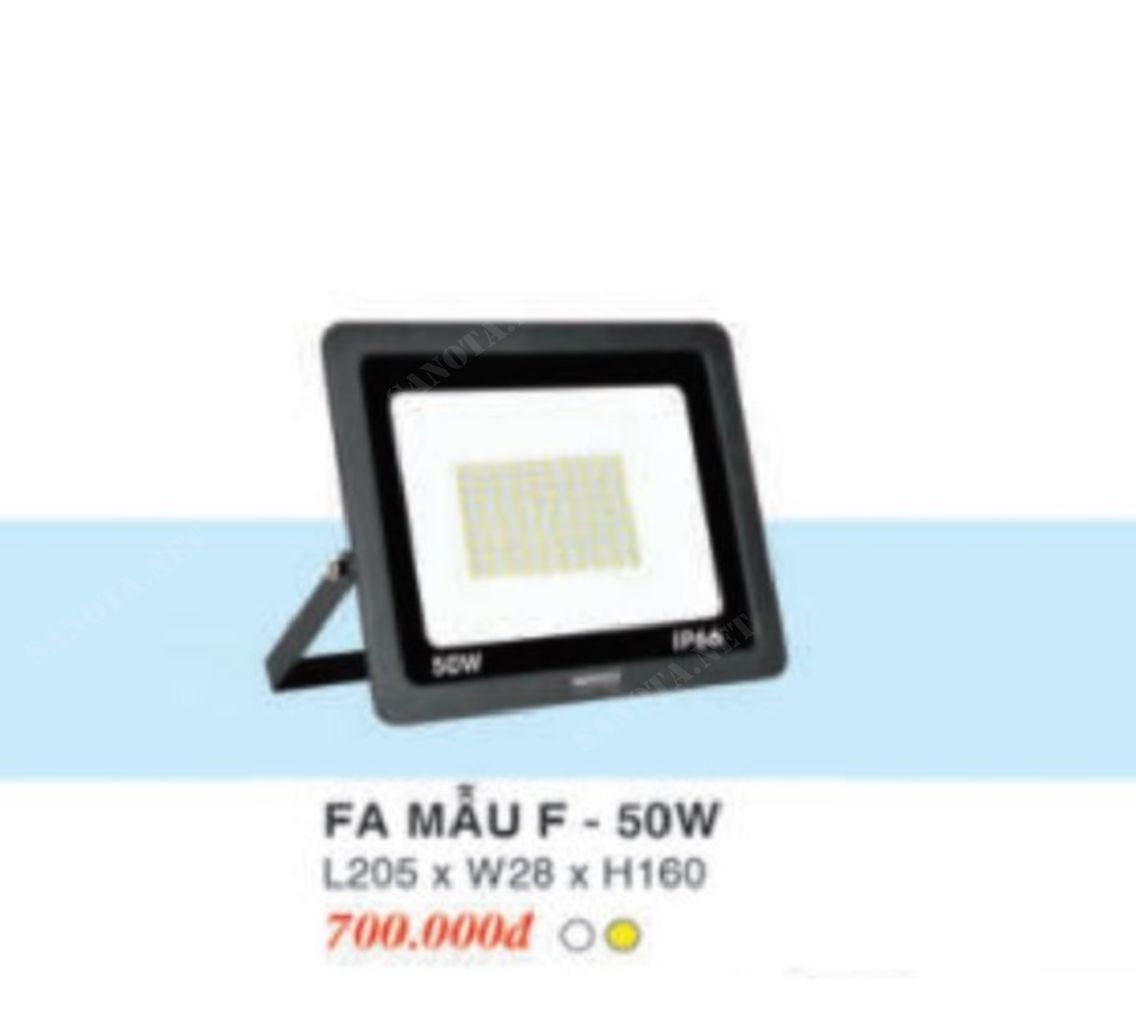 Đèn pha sân vườn FA-MẪU F50W