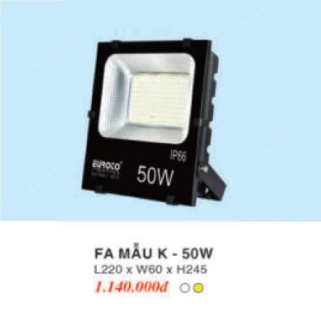 Đèn pha sân vườn FA-MẪUK50W