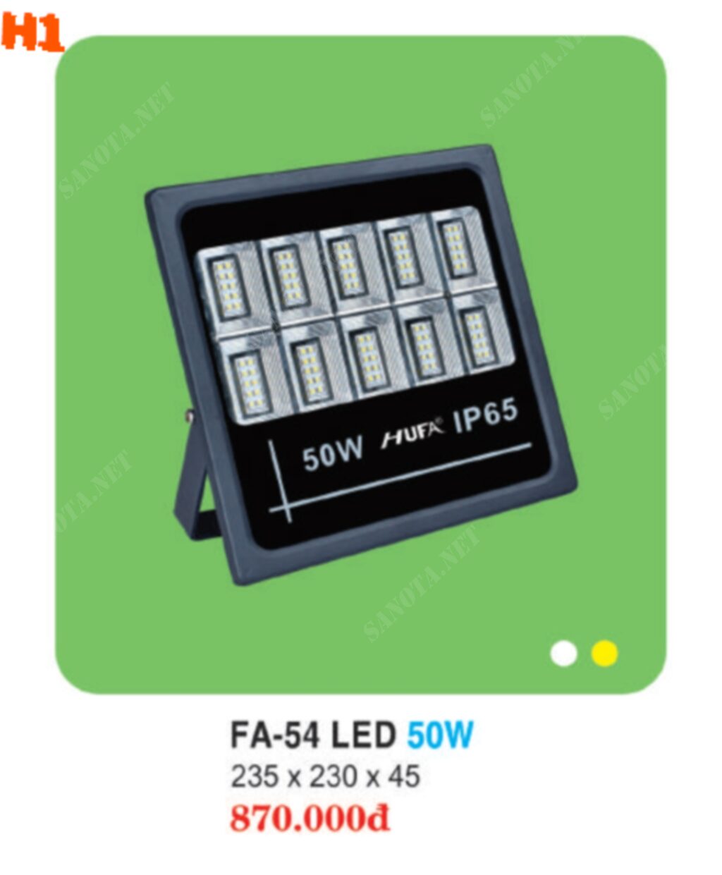 Đèn pha sân vườn FA54LED