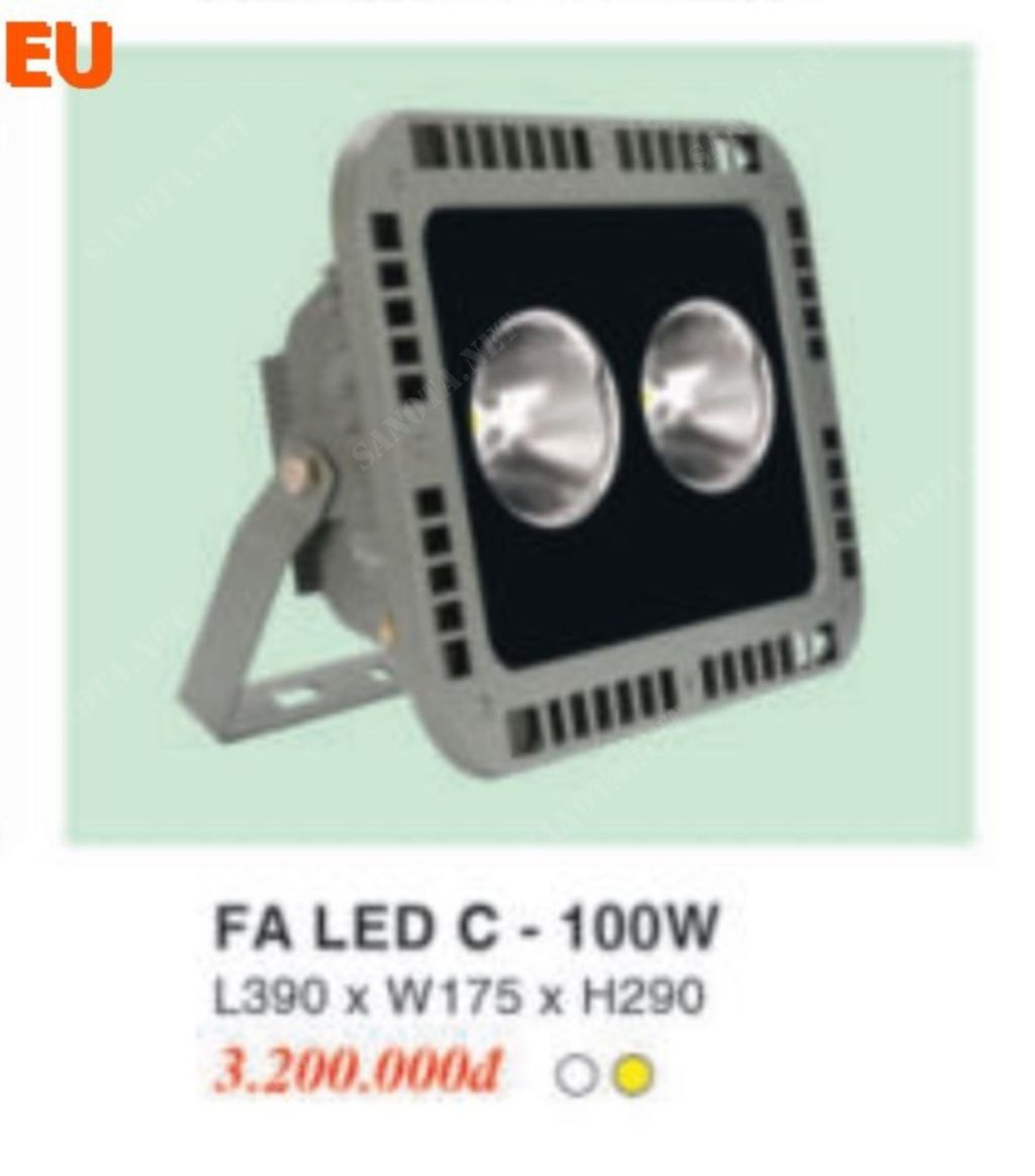 Đèn pha sân vườn FALEDC-100W