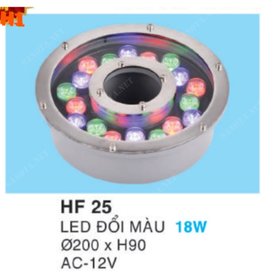 Đèn âm sàn hồ bơi HF25