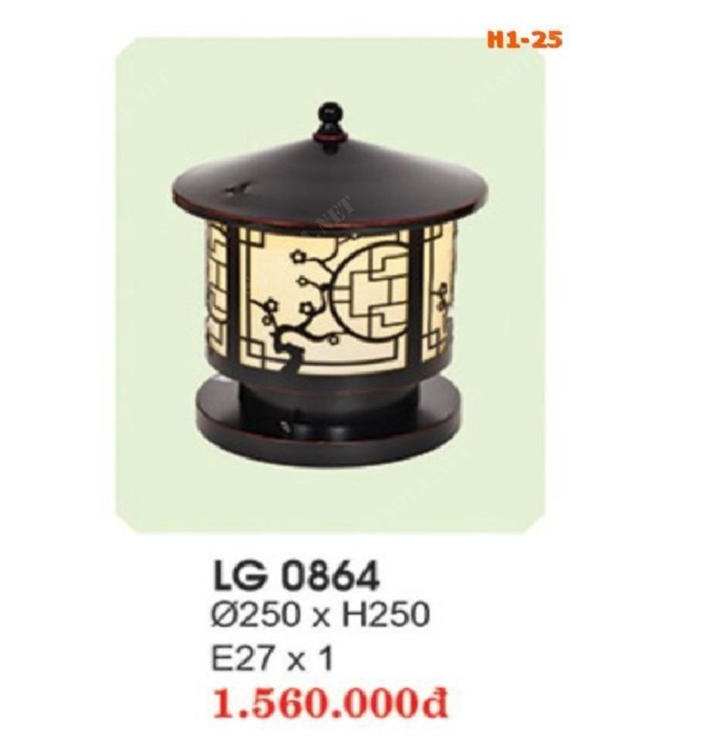 Đèn trụ cổng LG0864