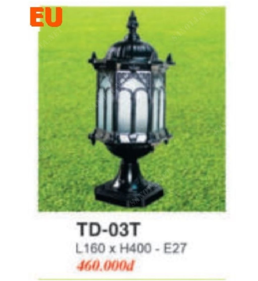 Đèn trụ cổng TD03T