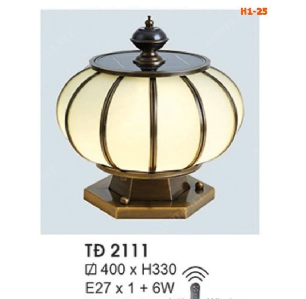 Đèn trụ cổng TD2111