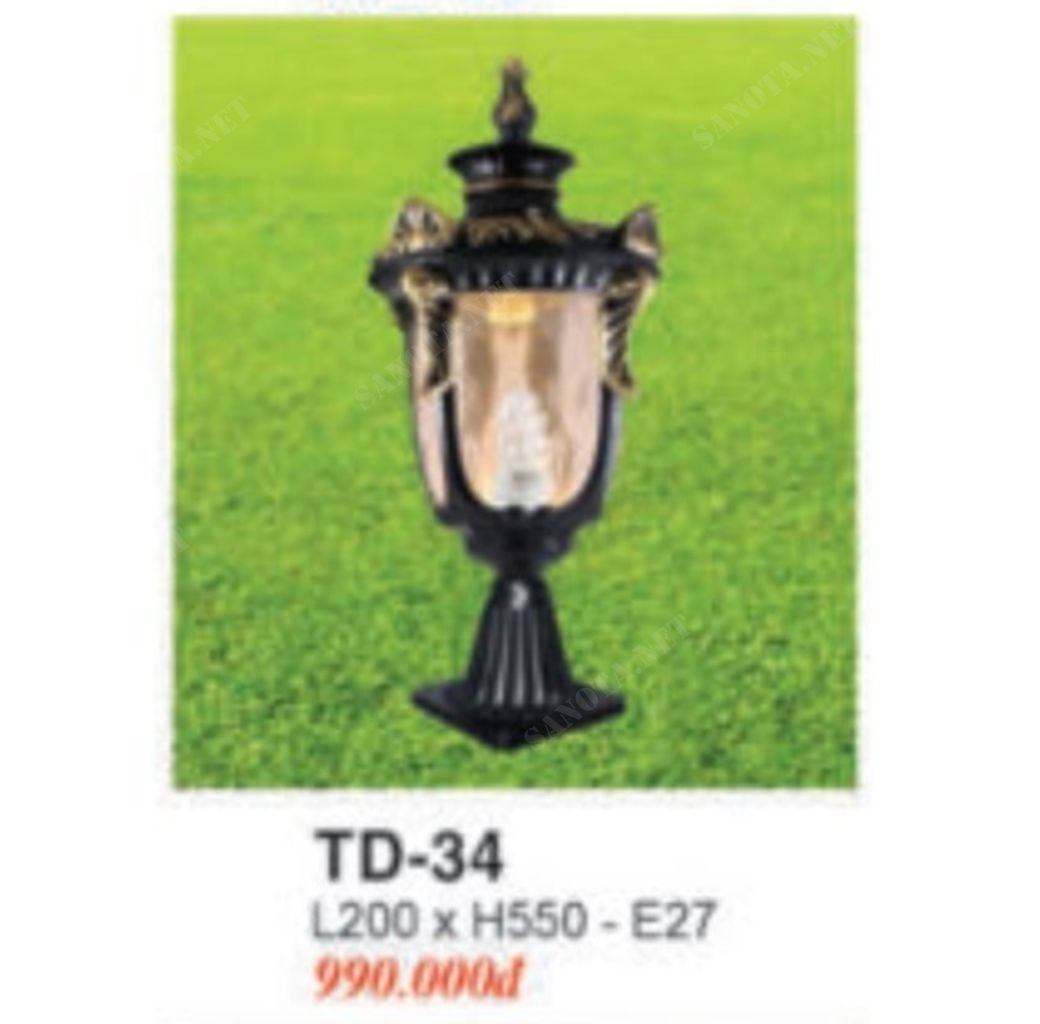 Đèn trụ cổng TD34