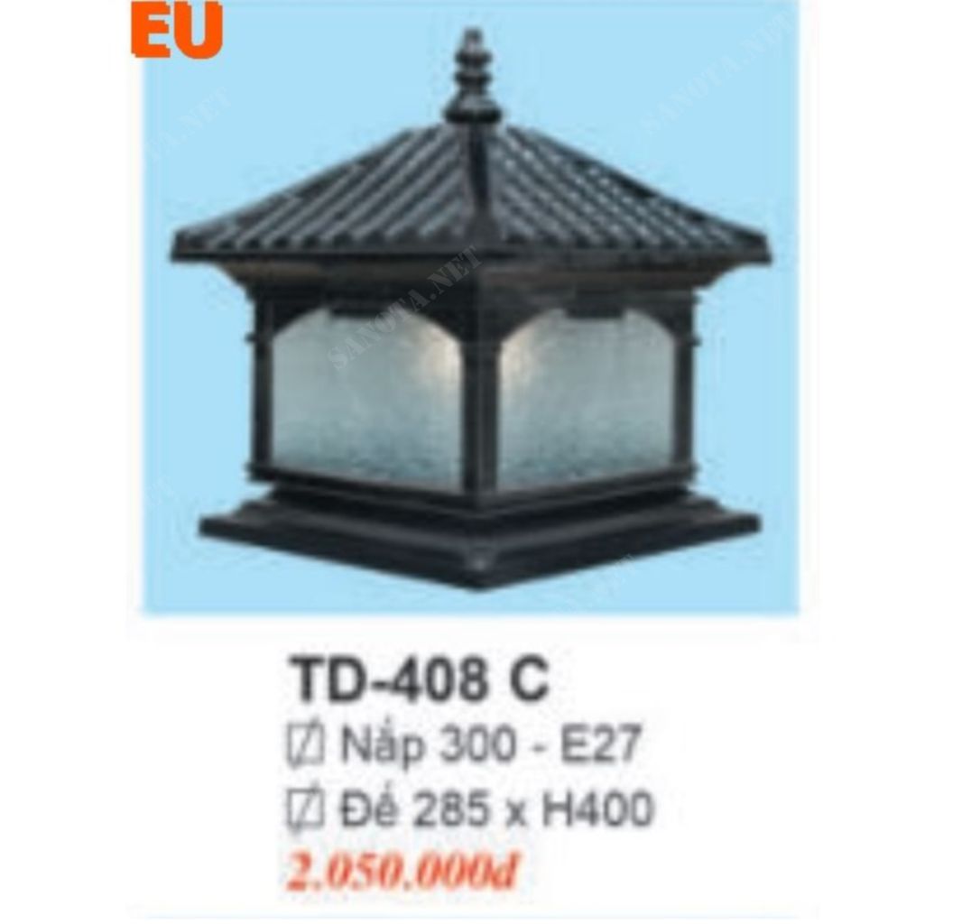 Đèn trụ cổng TD408