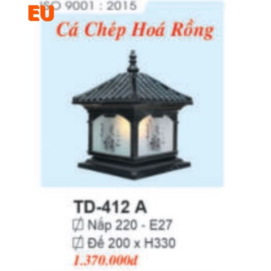 Đèn trụ cổng TD412