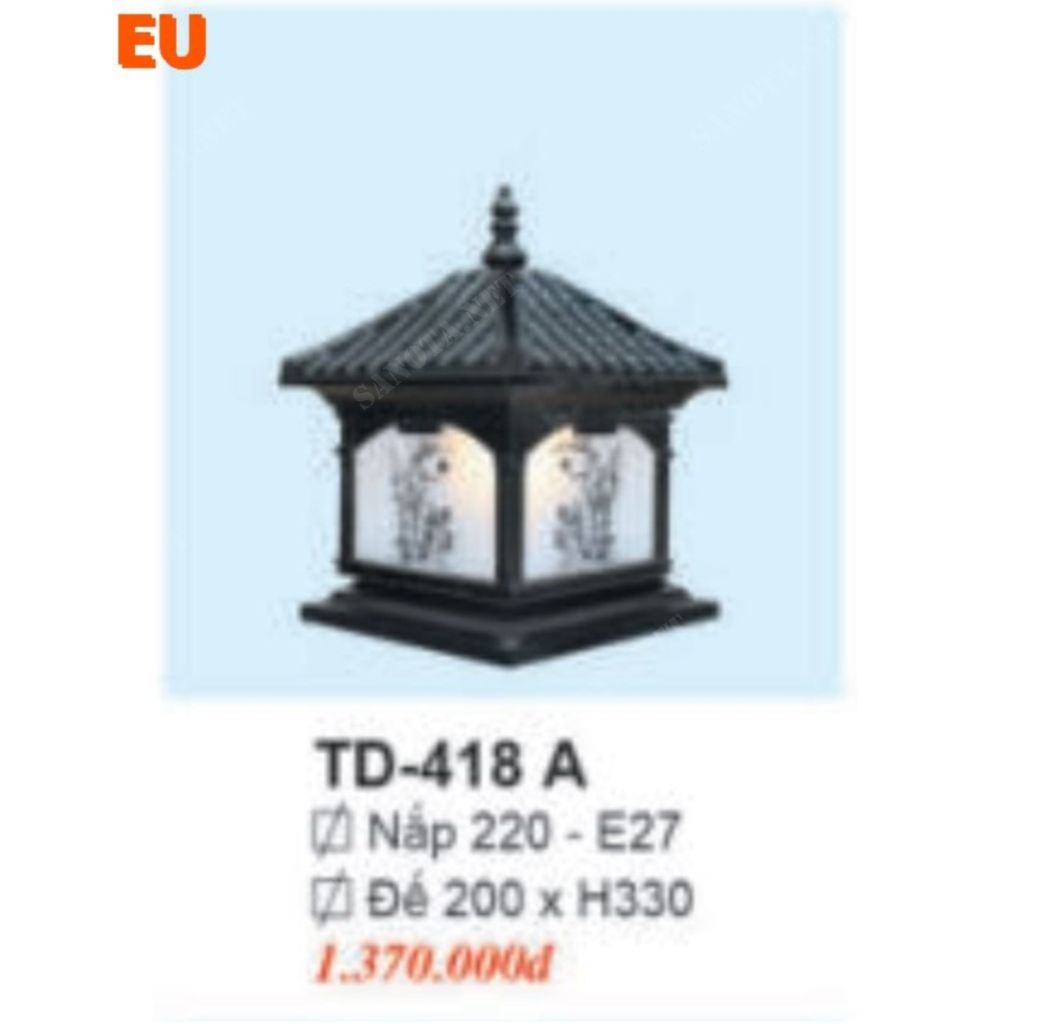Đèn trụ cổng TD418