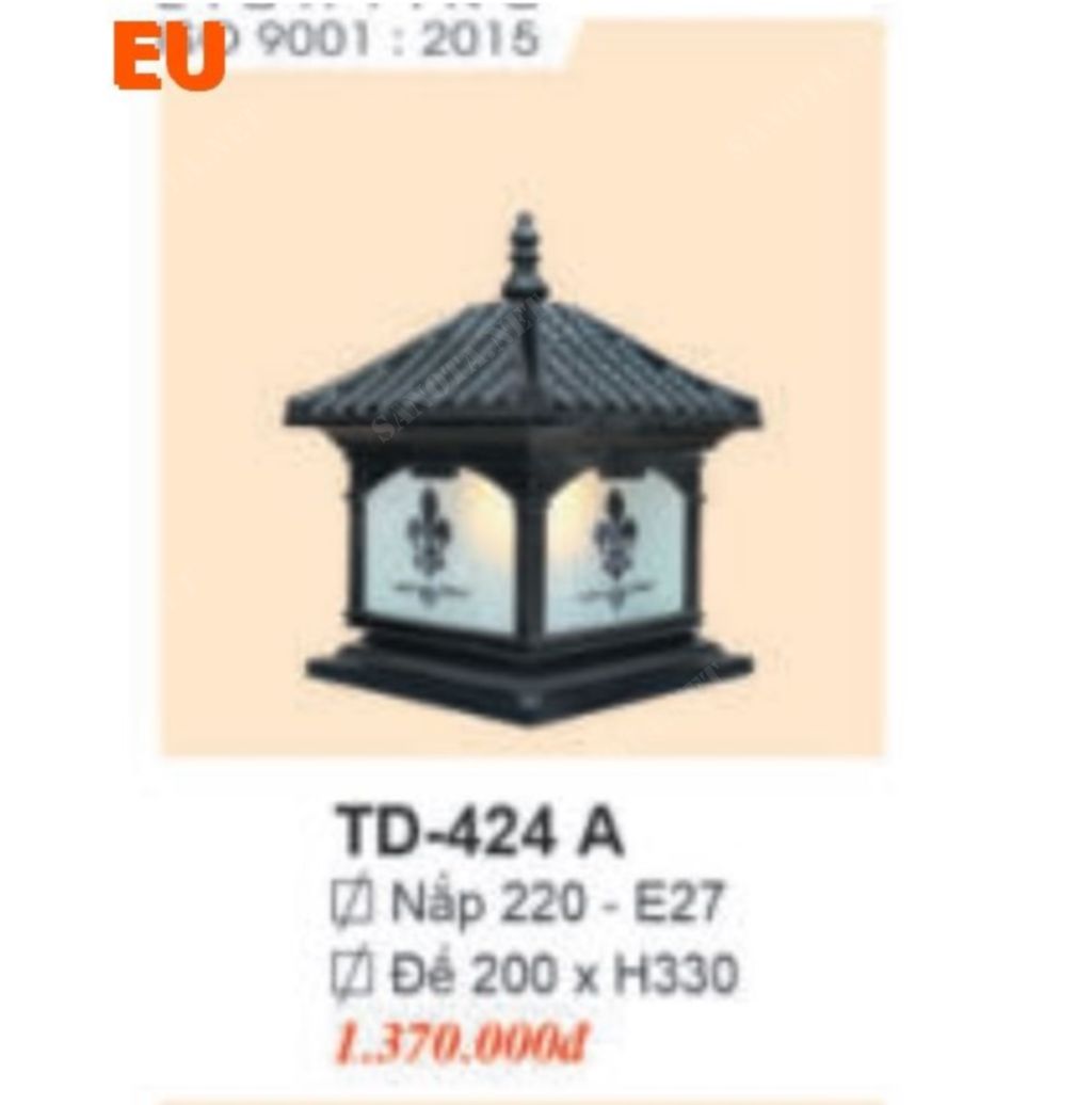 Đèn trụ cổng TD424