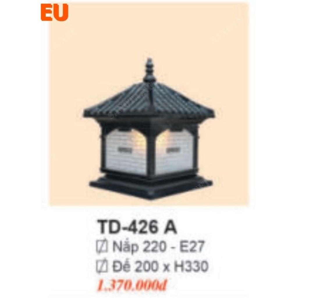 Đèn trụ cổng TD426