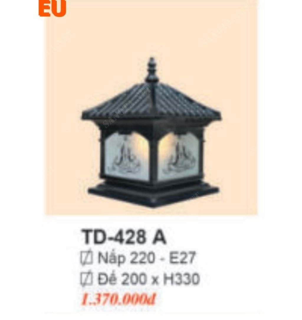 Đèn trụ cổng TD428