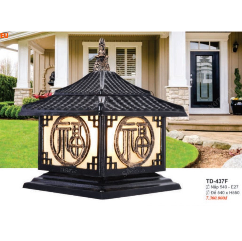 Đèn trụ cổng TD437F