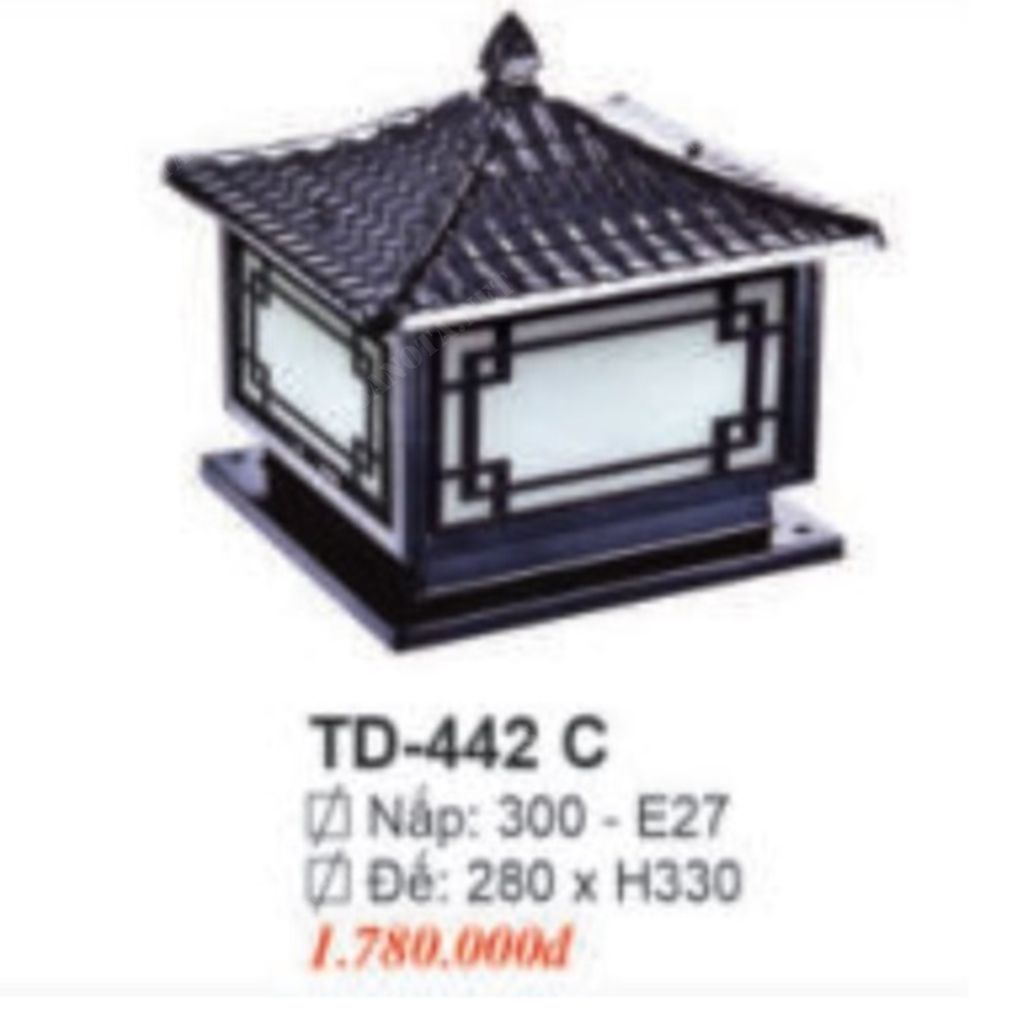 Đèn trụ cổng TD442