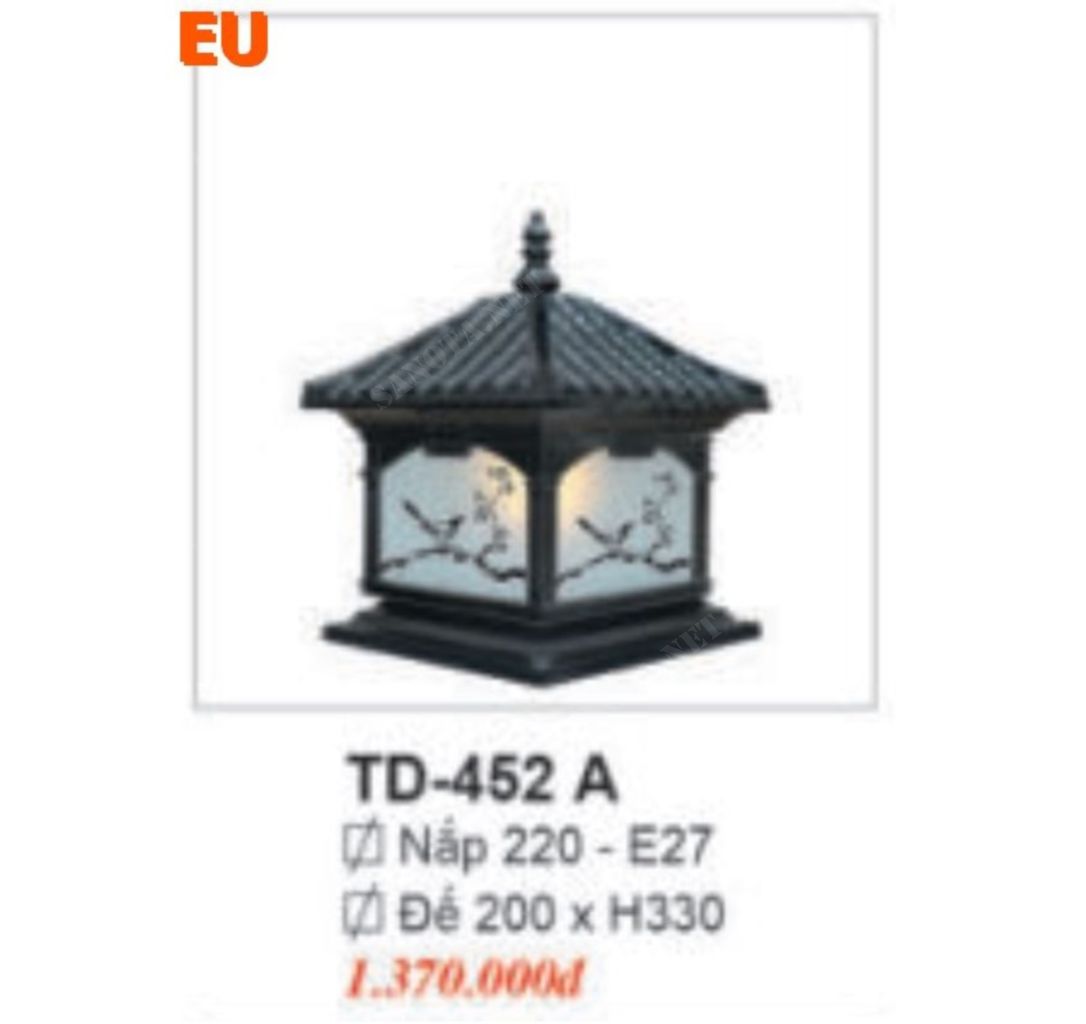 Đèn trụ cổng TD452