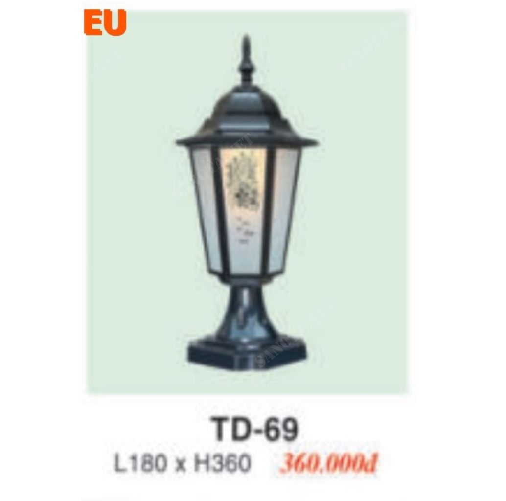 Đèn trụ cổng TD69