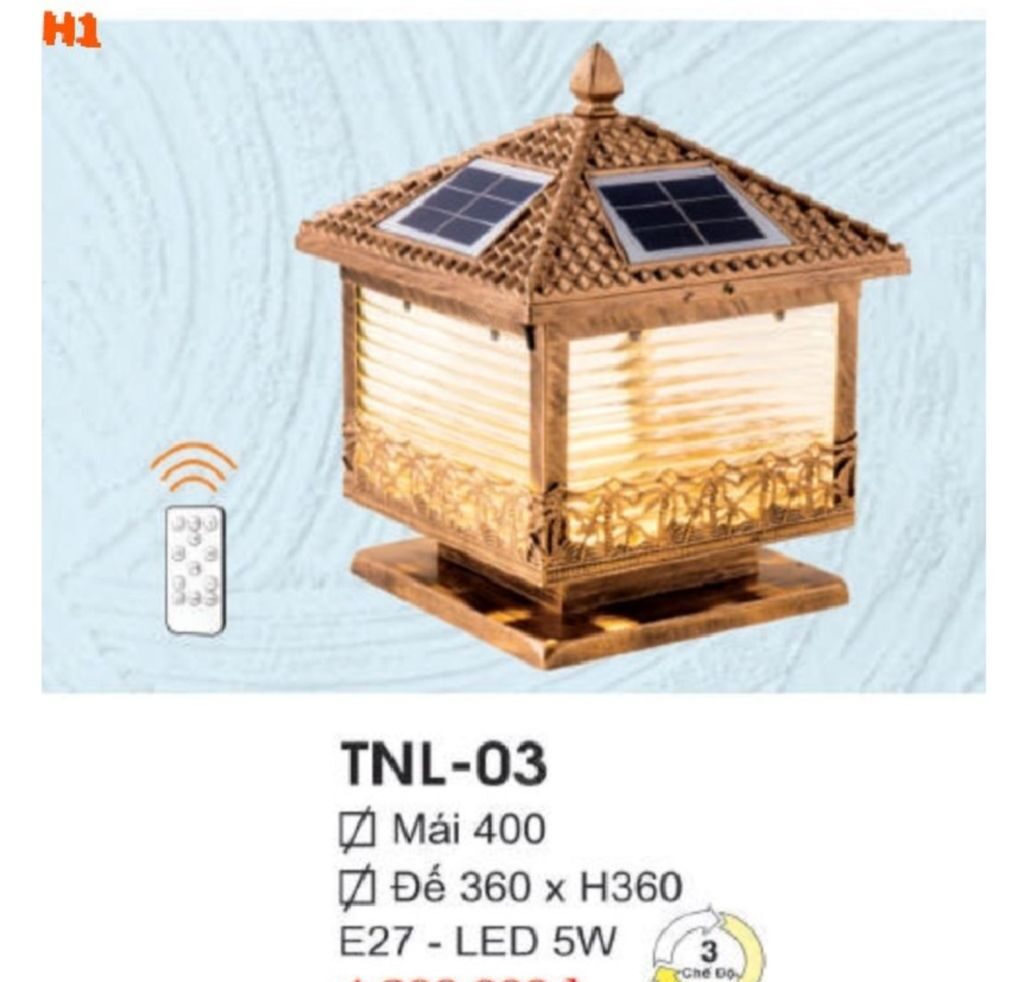 Đèn trụ cổng SNT5447