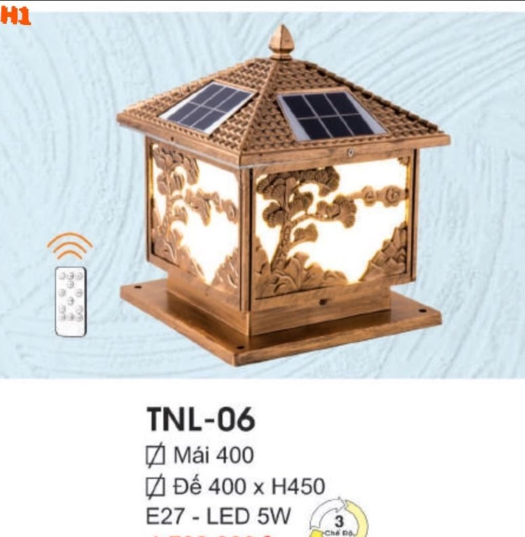 Đèn trụ cổng SNT5459