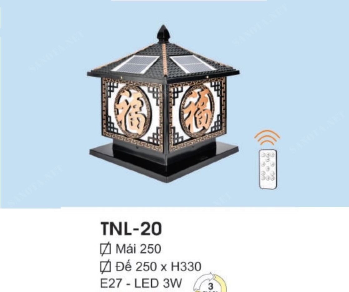 Đèn trụ cổng SNT5471