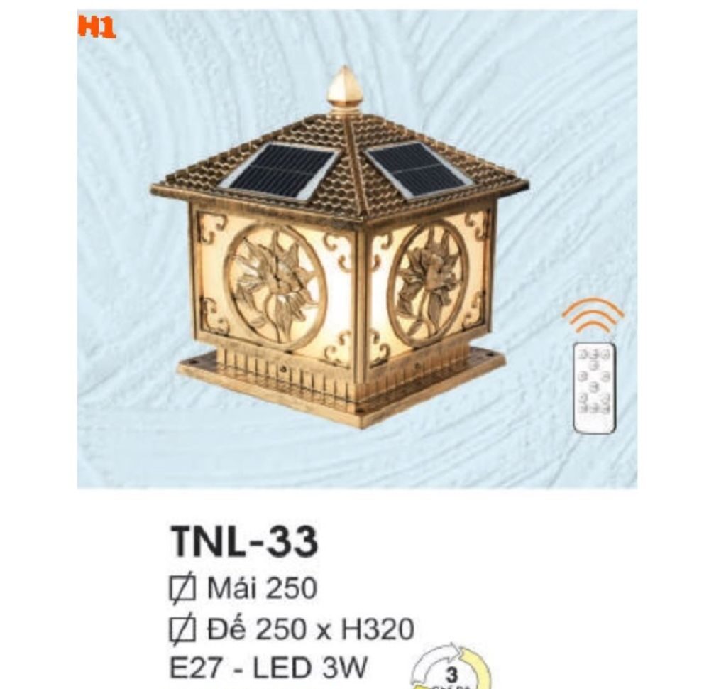 Đèn trụ cổng SNT5480