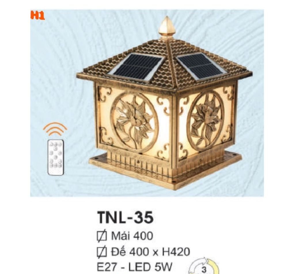 Đèn trụ cổng SNT5481