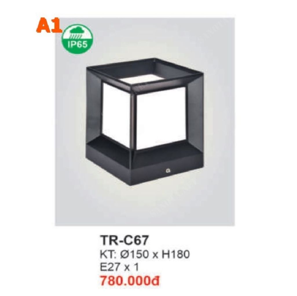 Đèn trụ cổng TRC67