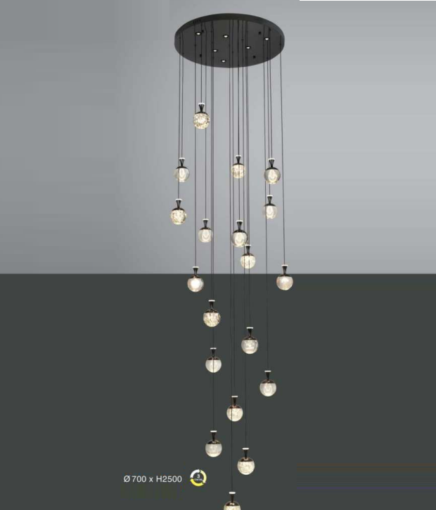 Đèn chùm thông tầng SNT3923