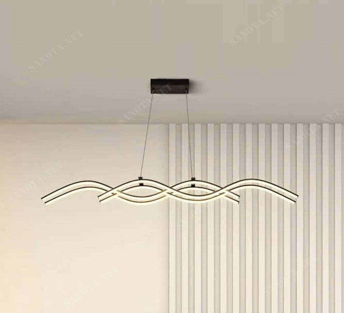 Đèn chùm hai đường sóng uốn lượn SNT4283 - Ảnh 2