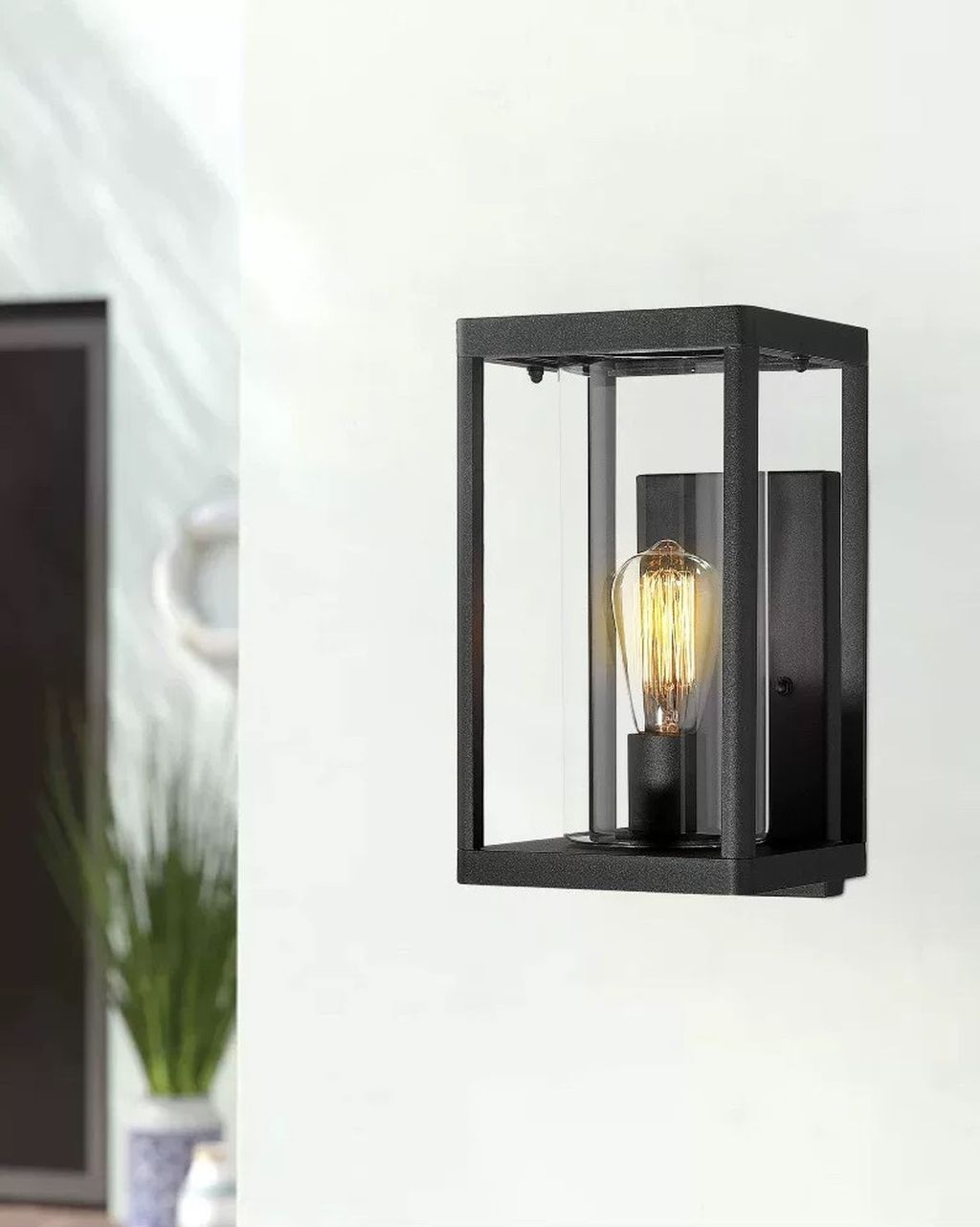 Đèn tường ngoài trời hộp vuông SNT5008