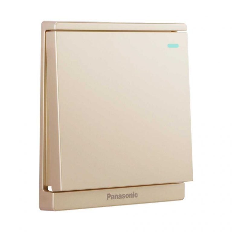 Bộ công tắc B 1 chiều, bắt vít, có chị báo dạ quang 250V-10A P02