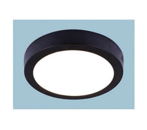 Đèn ốp trần tròn viền đen 12W S007