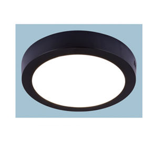 Đèn ốp trần tròn viền đen 24W S007