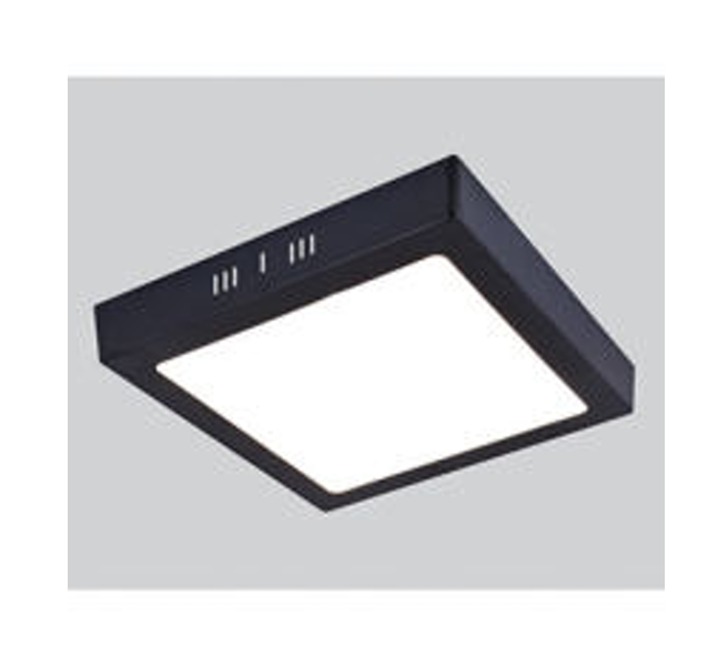 Đèn ốp trần vuông viền đen 24W S002