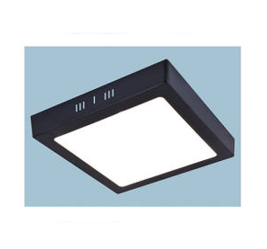 Đèn ốp trần vuông viền đen 24W S008